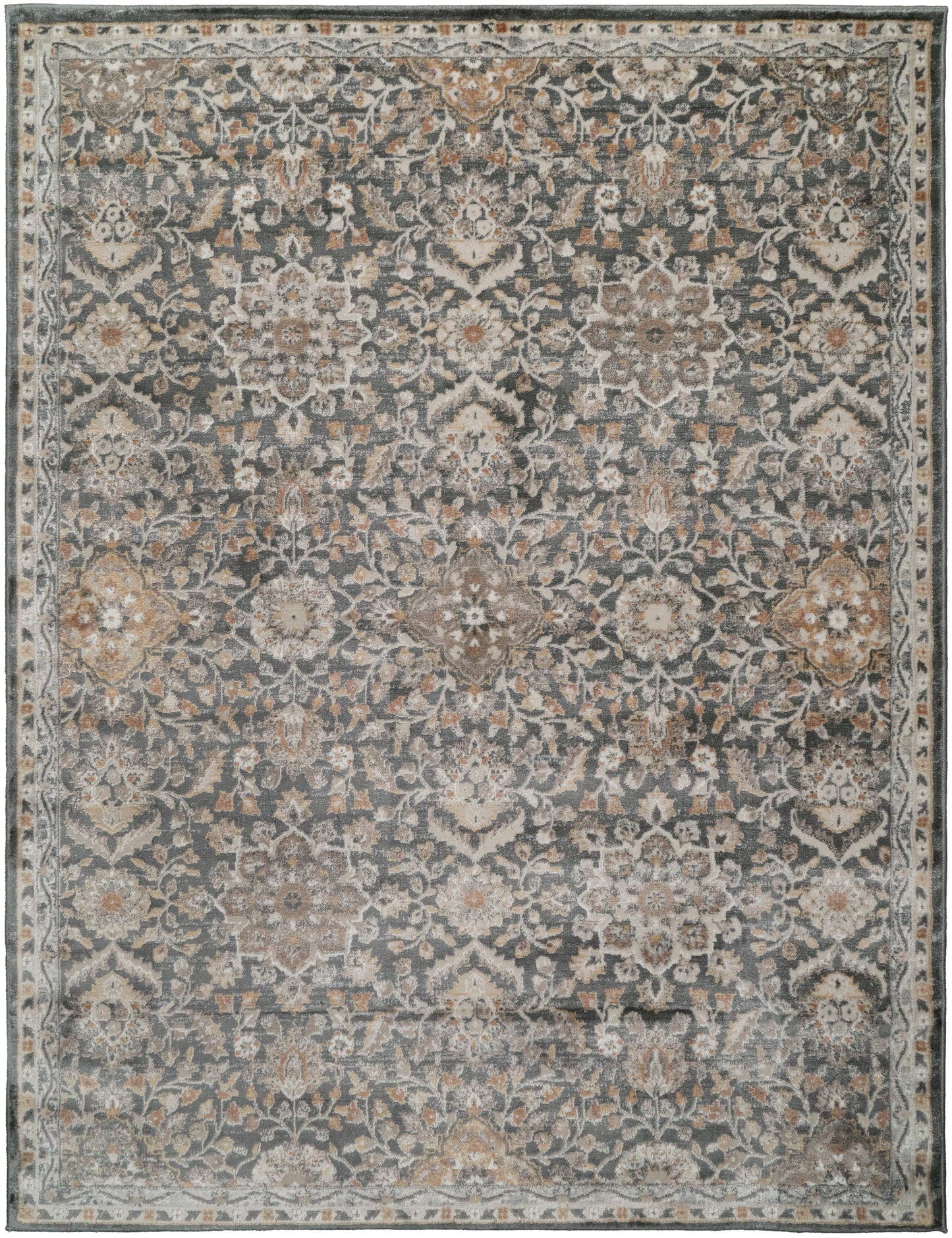 Charlotte 19905-999 Grey/Multi Area Rug