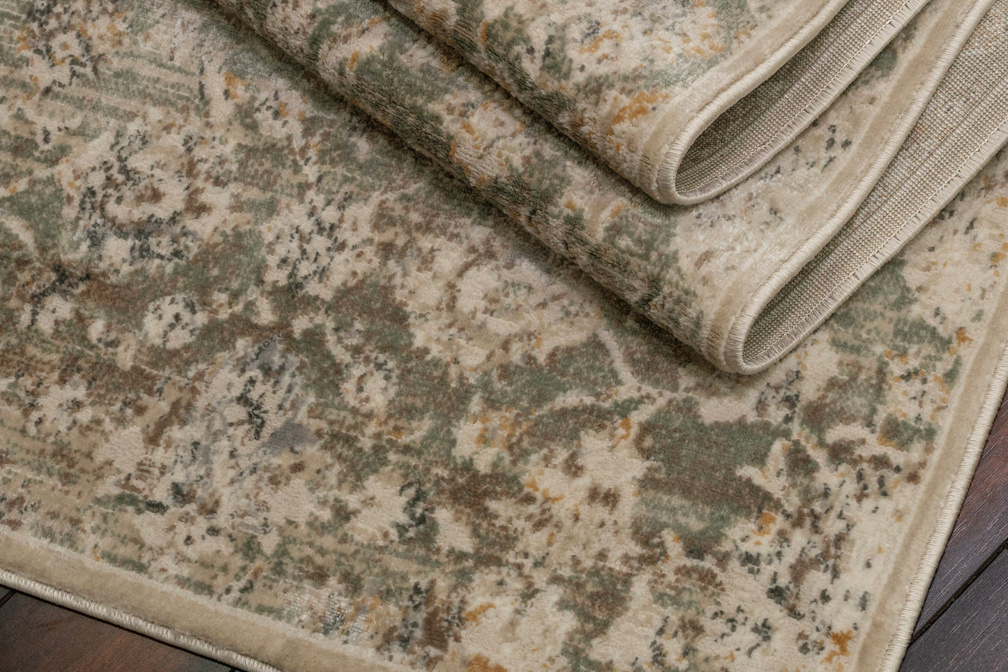 Charlotte 19906-489 Sage/Beige/Grey Area Rug