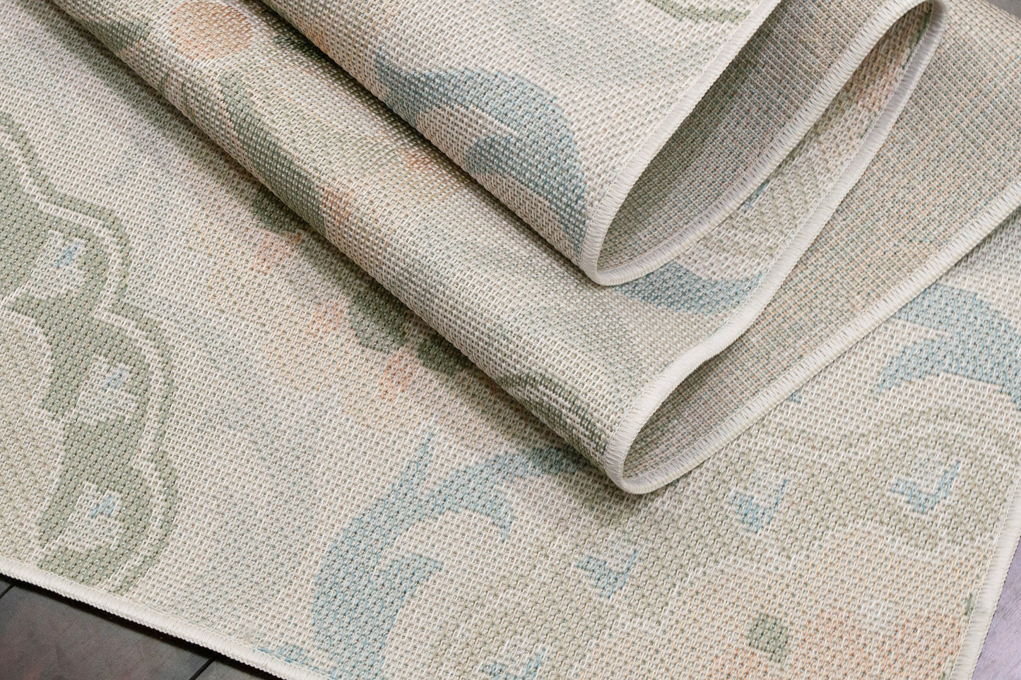 Colorburst 14152-899 Beige/Multi Area Rug