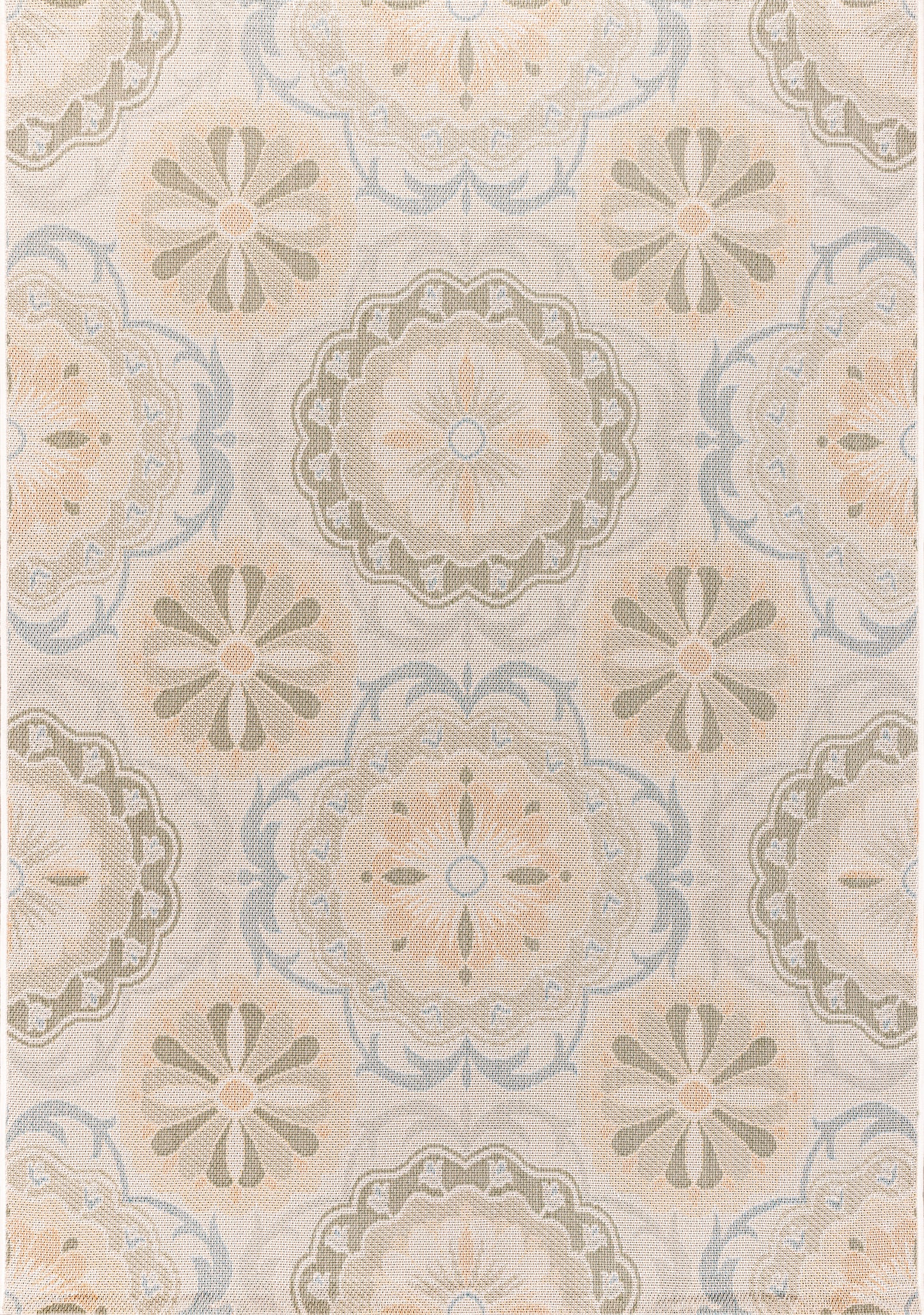 Colorburst 14152-899 Beige/Multi Area Rug