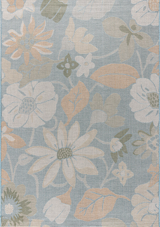Colorburst 14154-569 Navy/Rust/Multi Area Rug