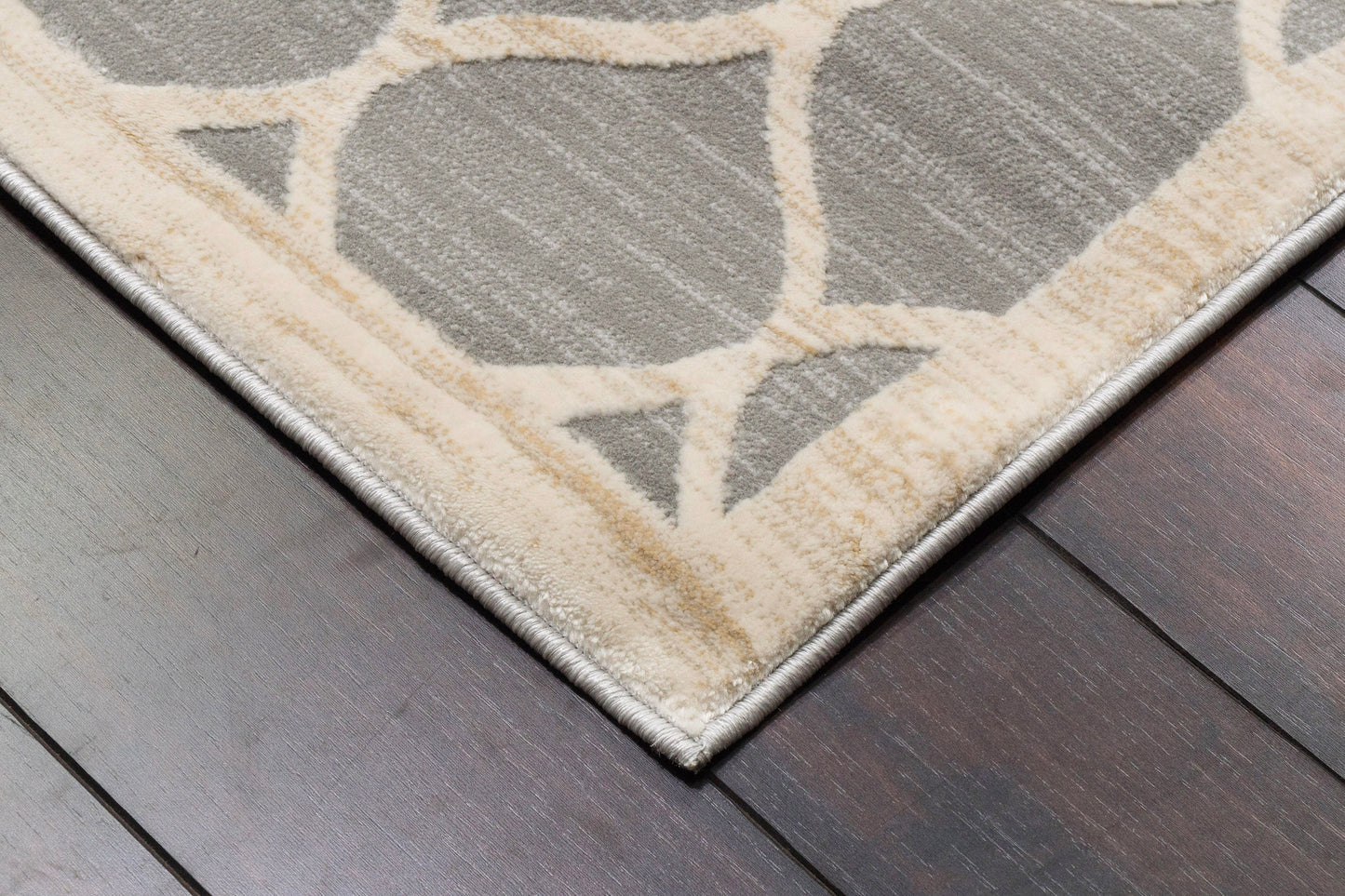 Cosmo 6833-980 Grey/Beige Area Rug