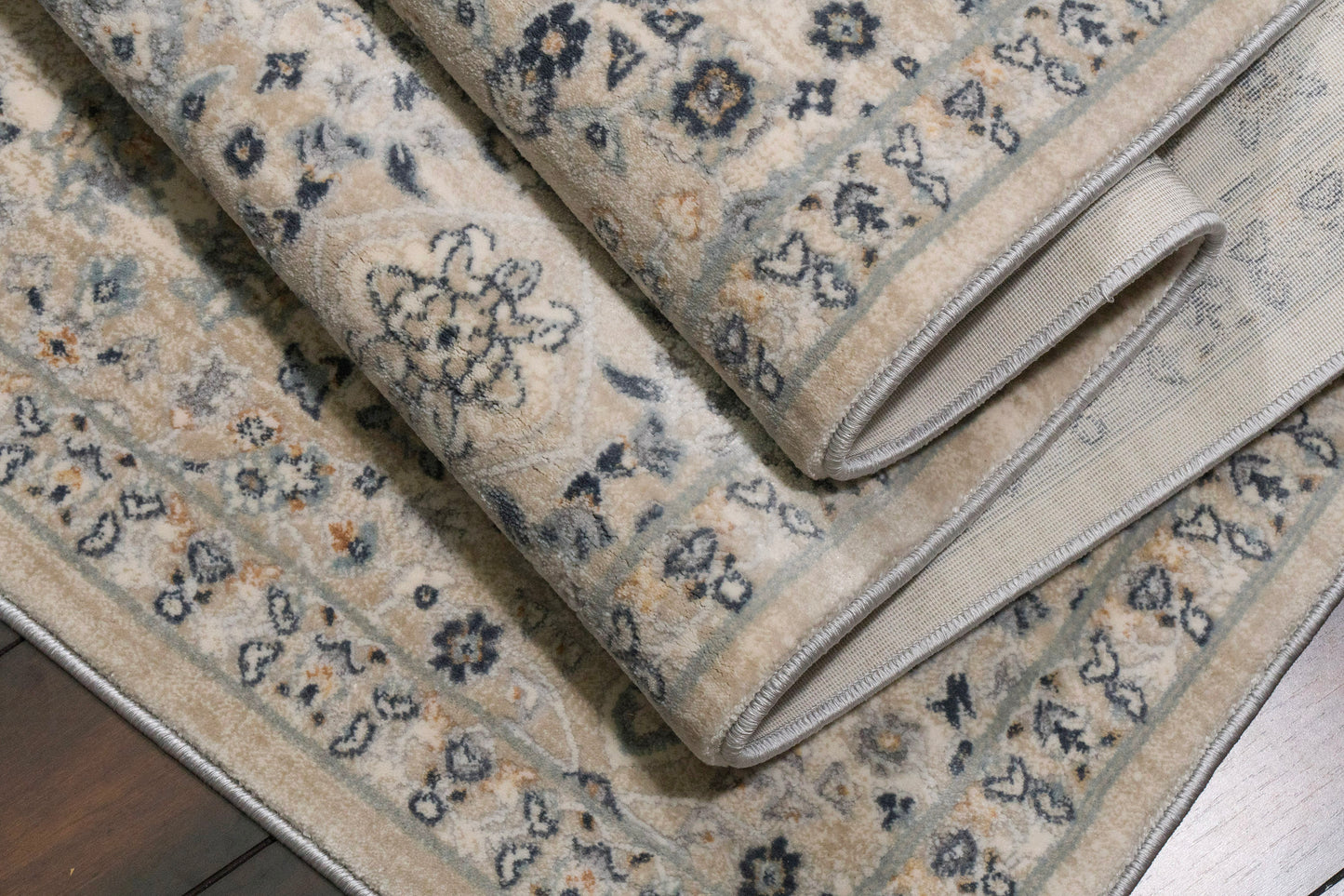 Cosmo 6839-890 Beige/Grey Area Rug