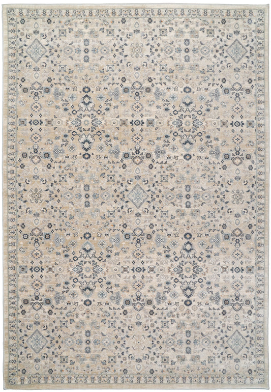 Cosmo 6839-890 Beige/Grey Area Rug