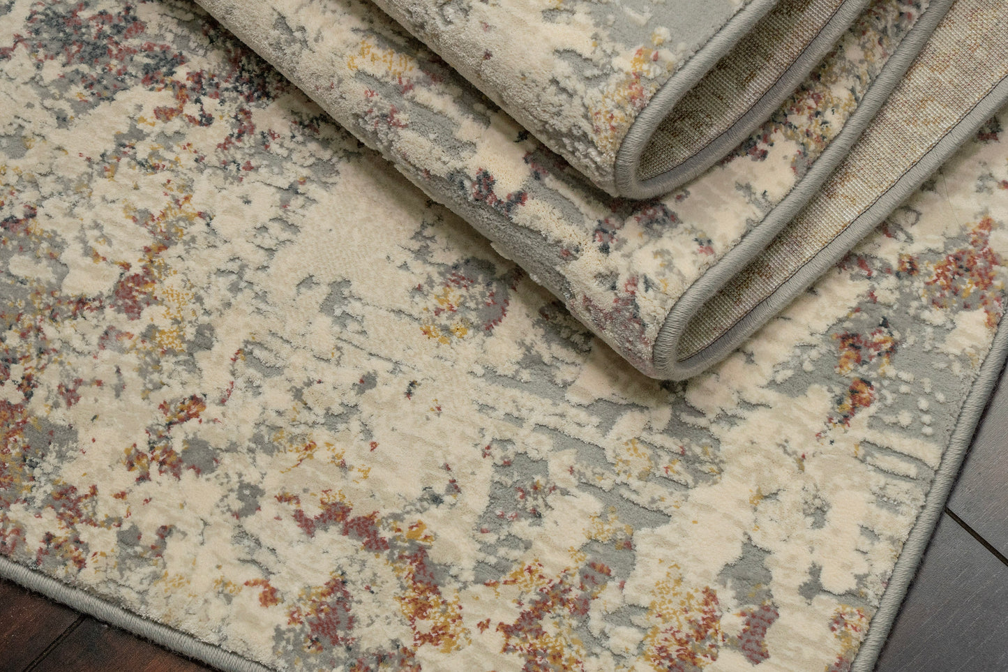 Couture 52023-6414 Grey/Gold Area Rug