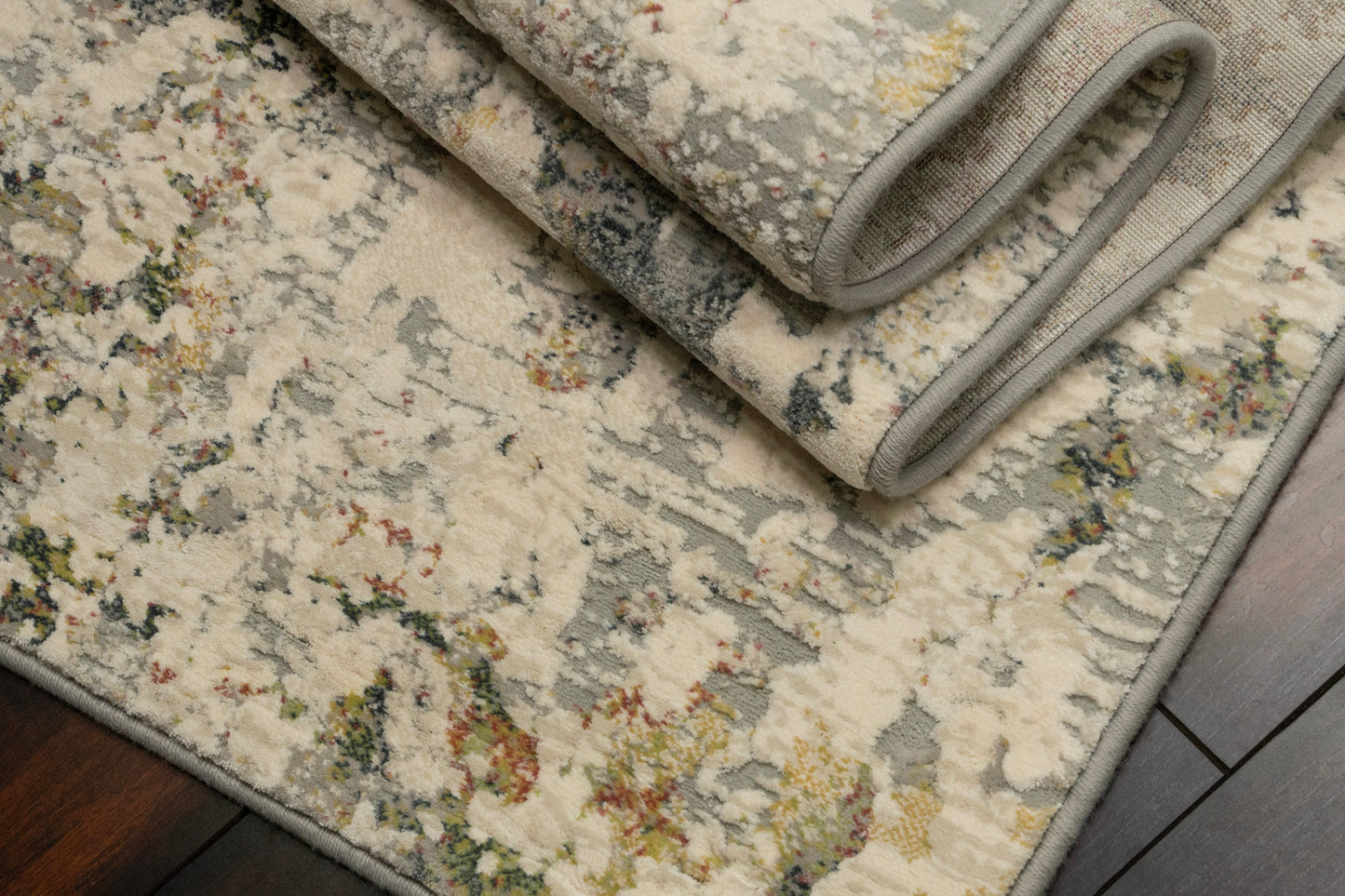 Couture 52023-6464 Grey/Blue Area Rug