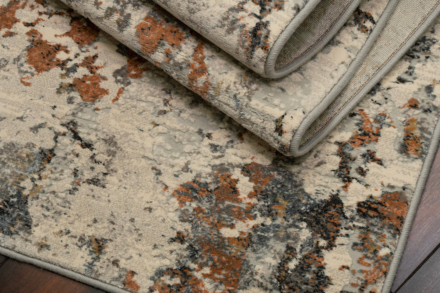 Couture 52023-6616 Ivory/Copper Area Rug