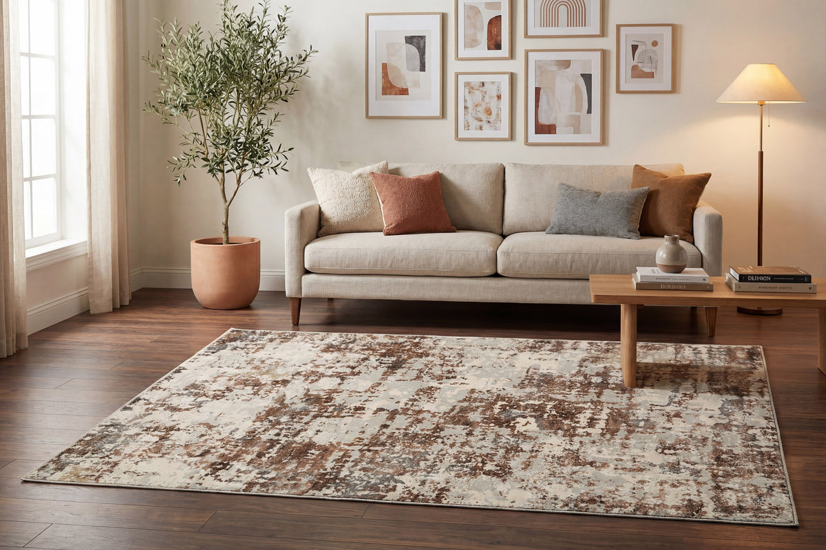 Couture 52016-1626 Ivory/Copper Area Rug