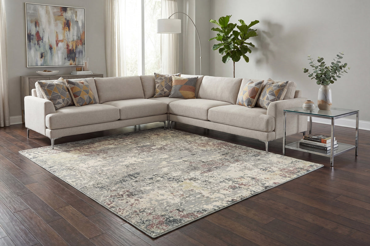 Couture 52016-6464 Grey Area Rug