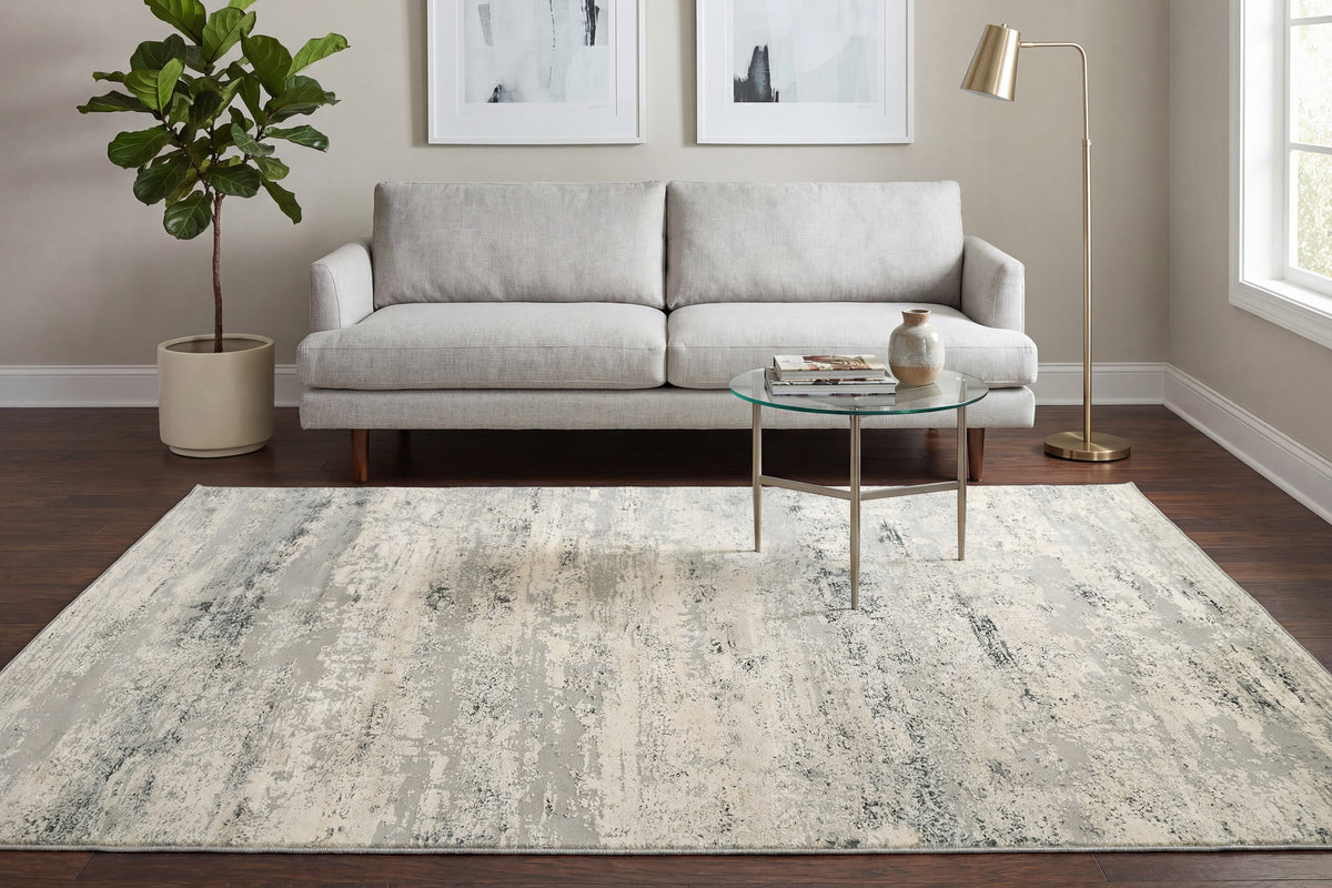 Couture 52019-6444 Ivory/Grey Area Rug