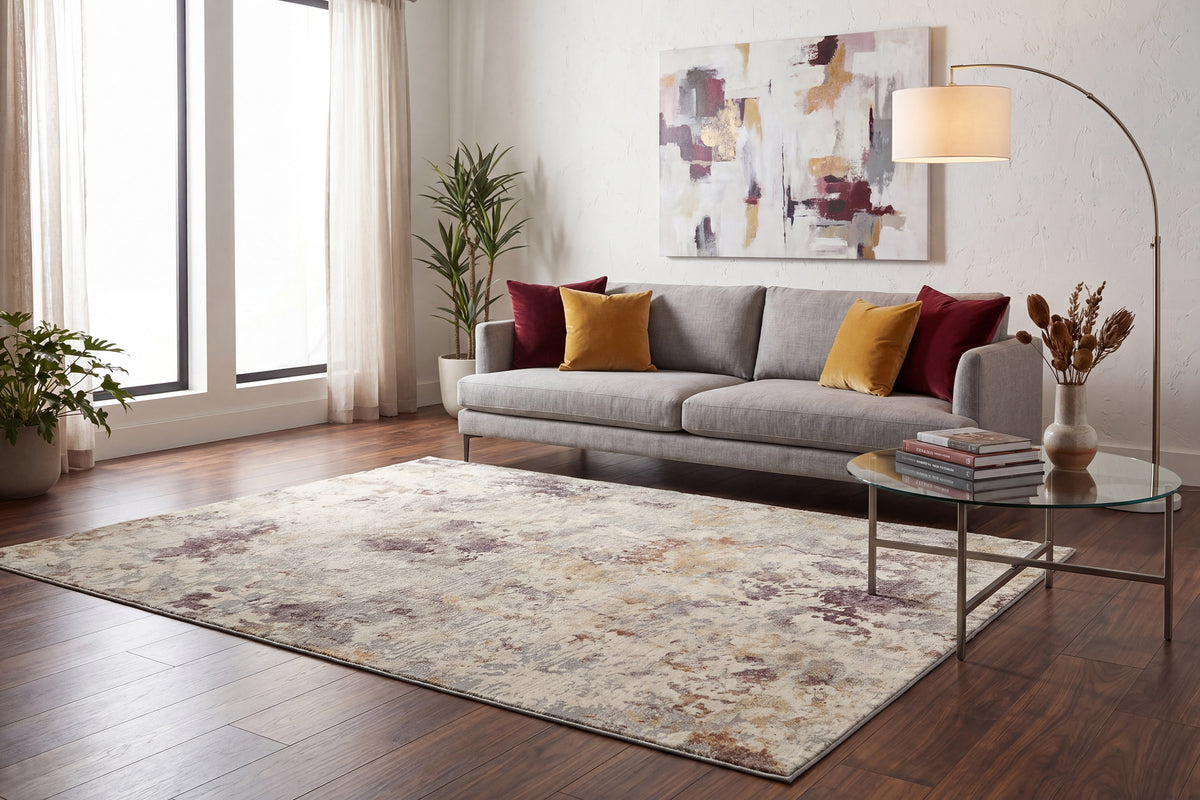 Couture 52023-6414 Grey/Gold Area Rug