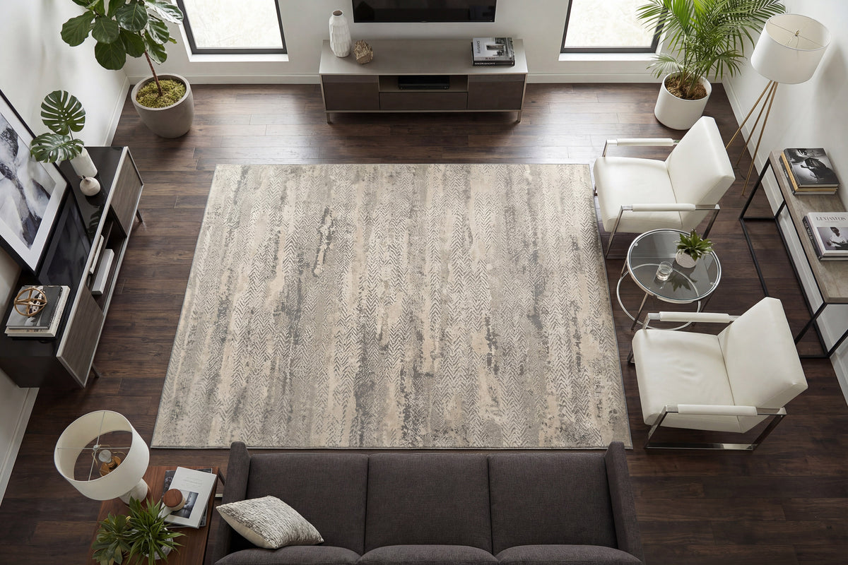 Couture 52028-6424 Grey Area Rug