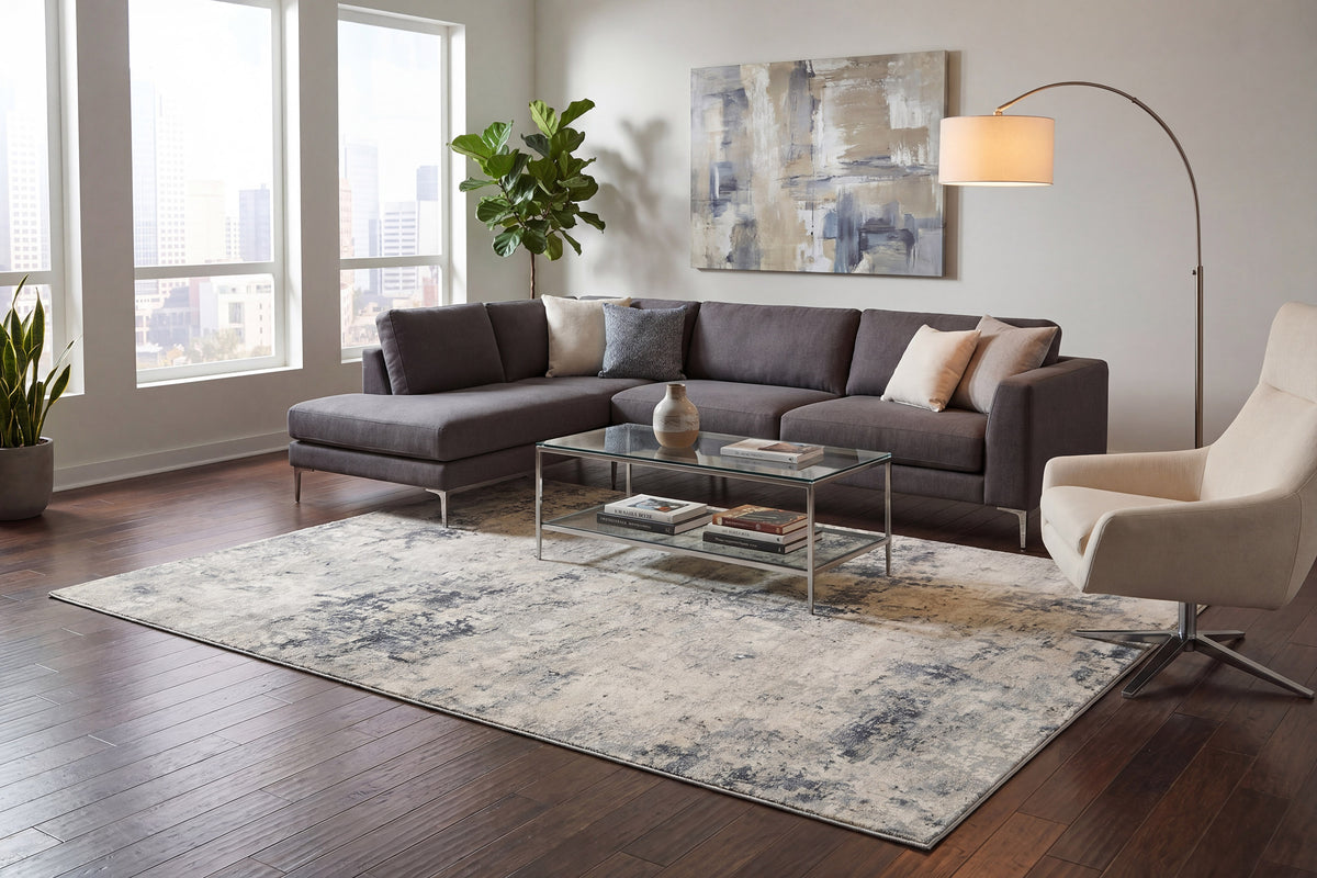 Couture 52029-6454 Ivory/Grey Area Rug