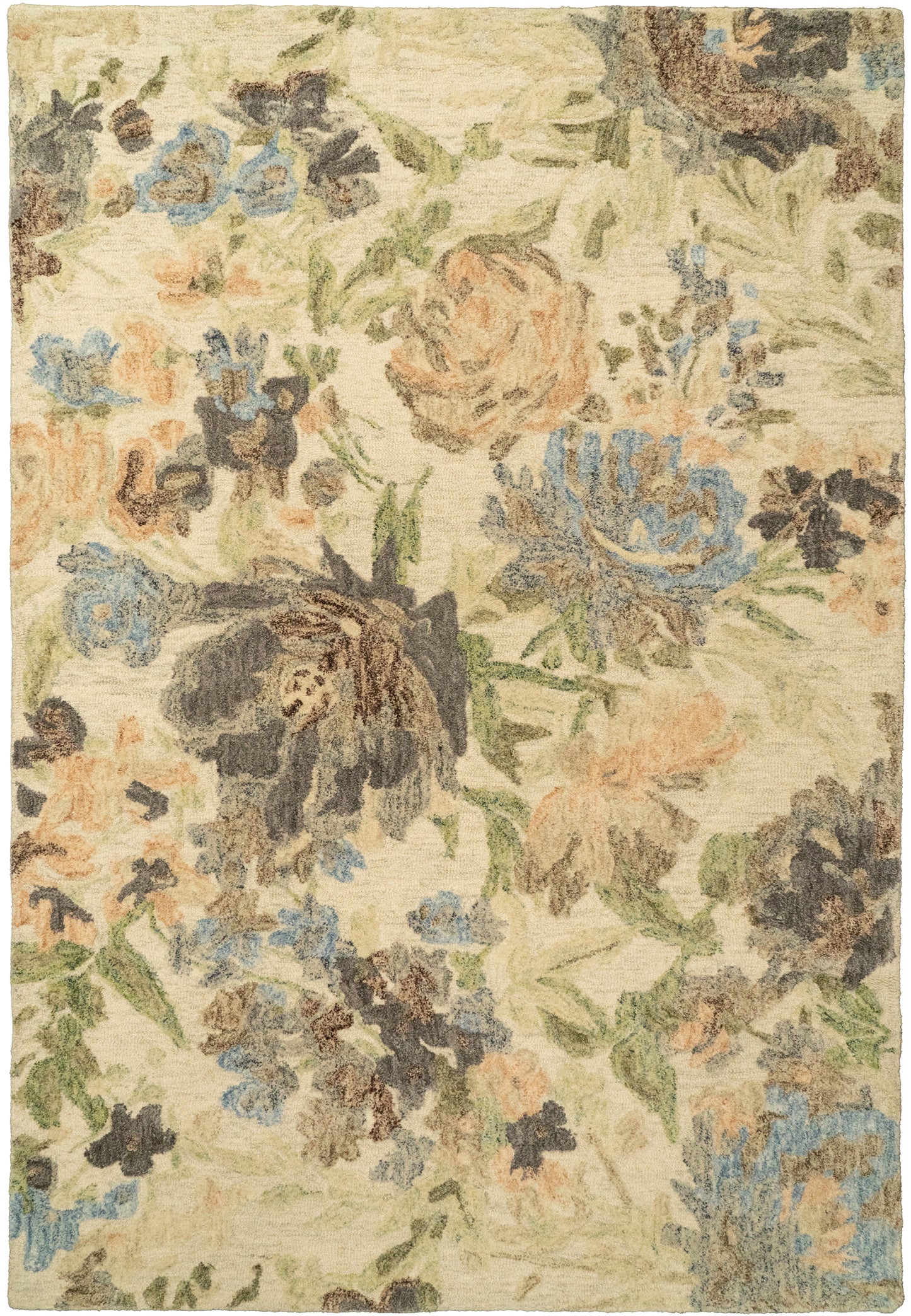 Daisy 9080-199 Ivory/Multi Area Rug