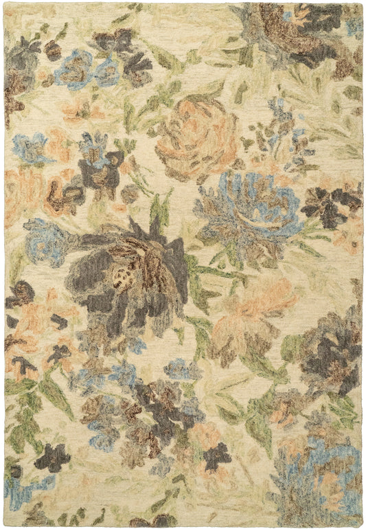 Daisy 9080-199 Ivory/Multi Area Rug