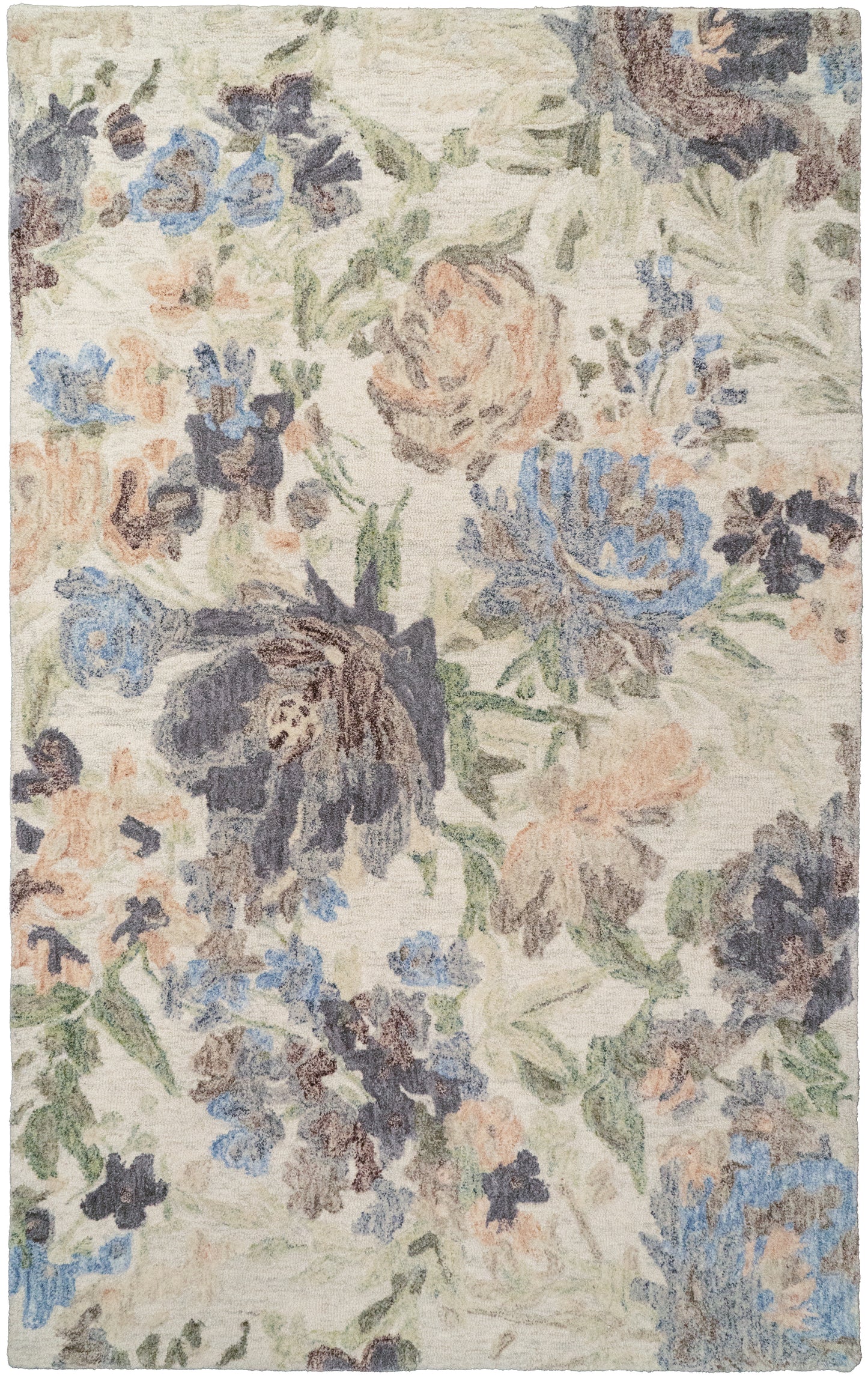 Daisy 9080-199 Ivory/Multi Area Rug