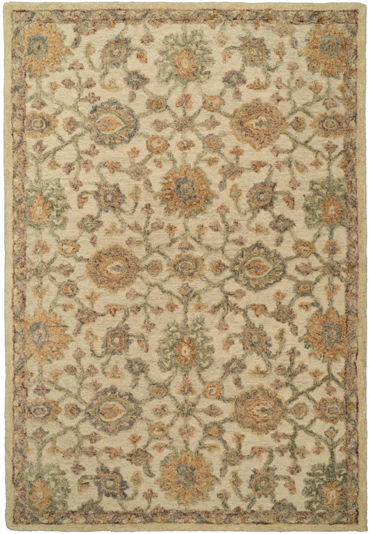 Daisy 9084-199 Ivory/Multi Area Rug