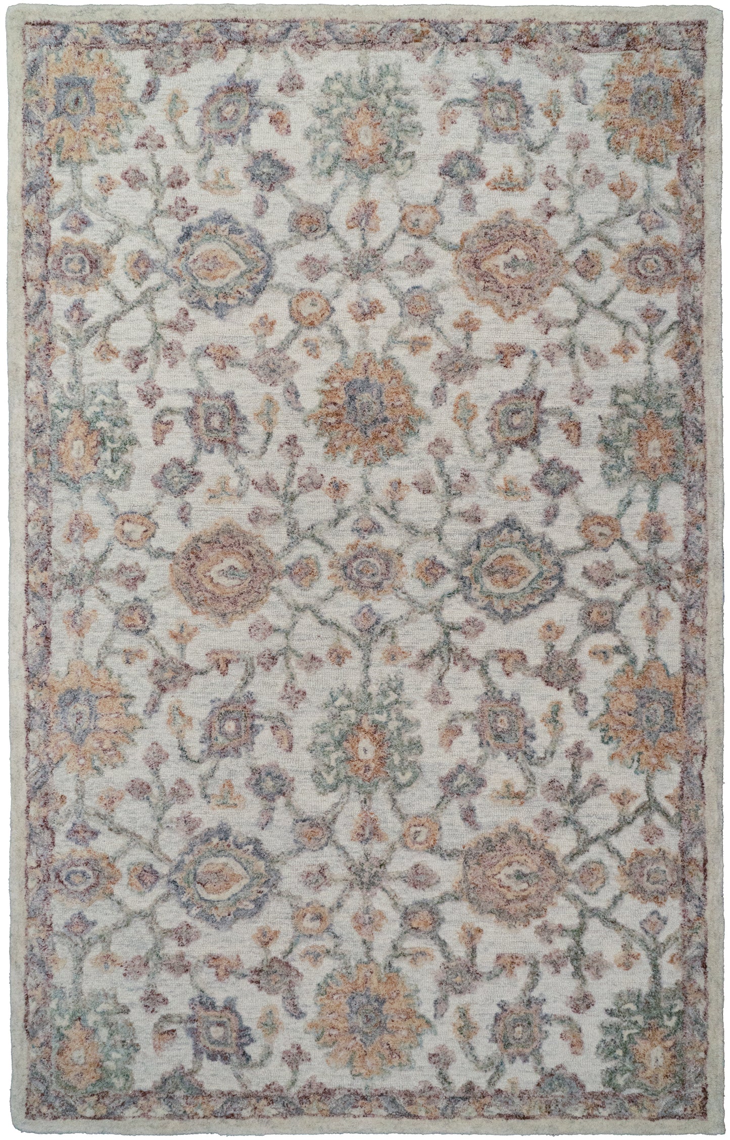 Daisy 9084-199 Ivory/Multi Area Rug