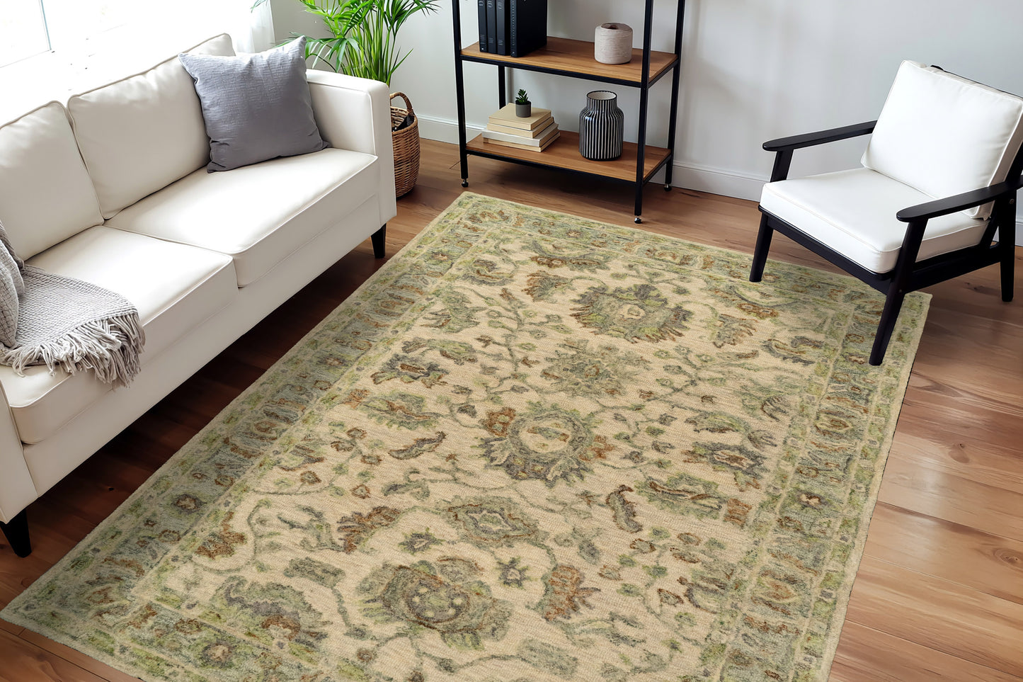 Daisy 9086-899 Beige/Multi Area Rug