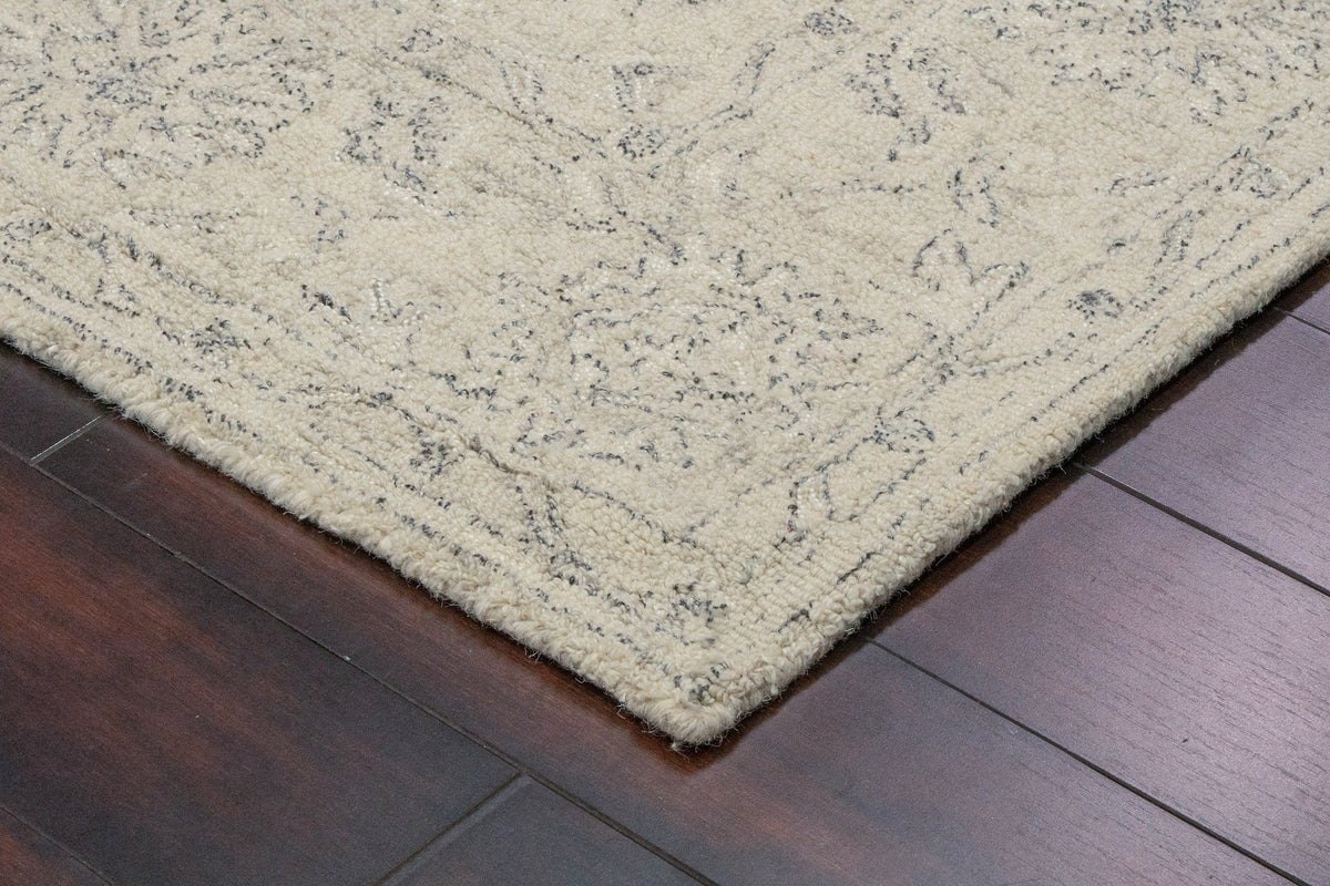 Daisy 9088-100 Ivory Area Rug
