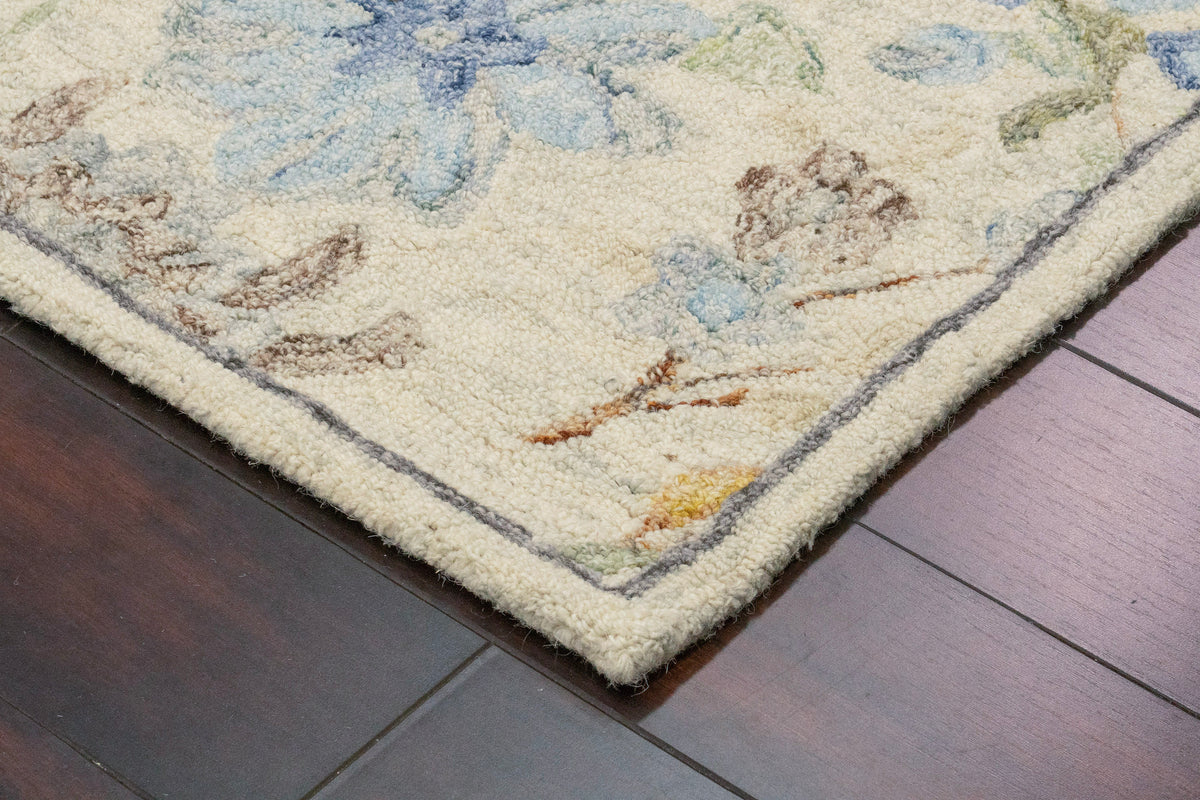 Daisy 9089-199 Ivory/Multi Area Rug