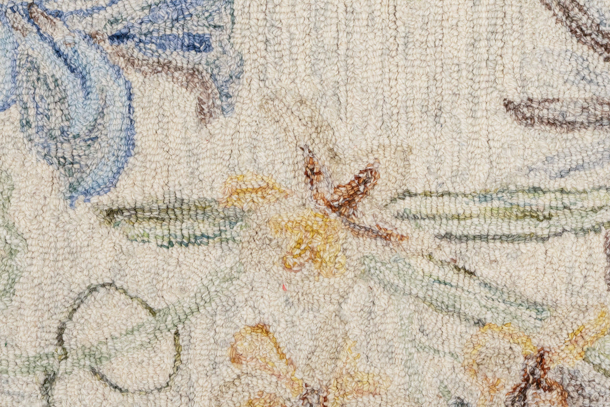 Daisy 9089-199 Ivory/Multi Area Rug