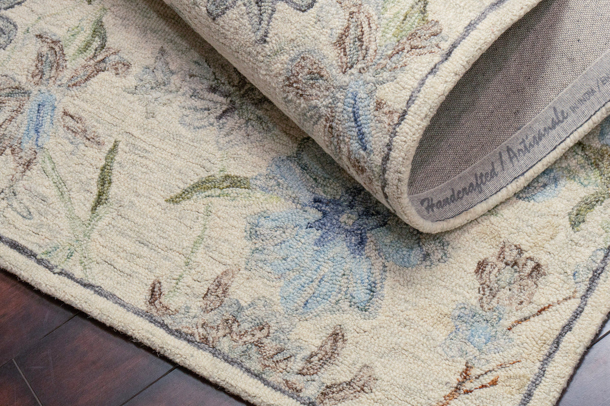 Daisy 9089-199 Ivory/Multi Area Rug