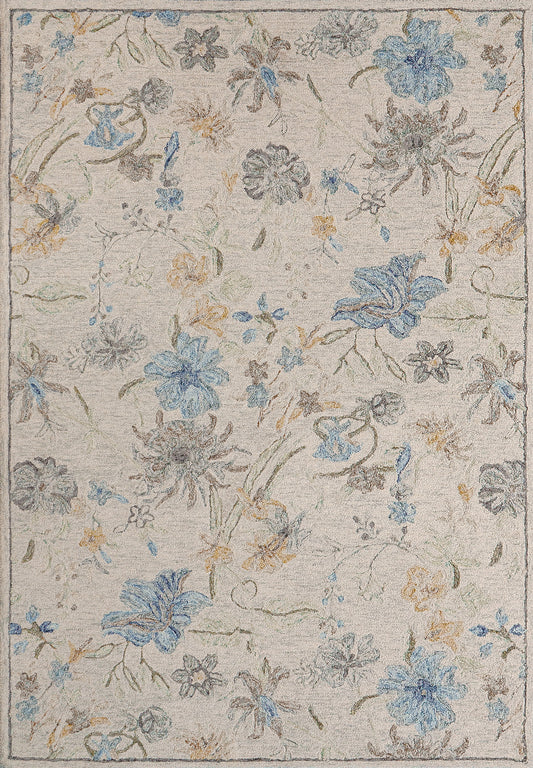 Daisy 9089-199 Ivory/Multi Area Rug