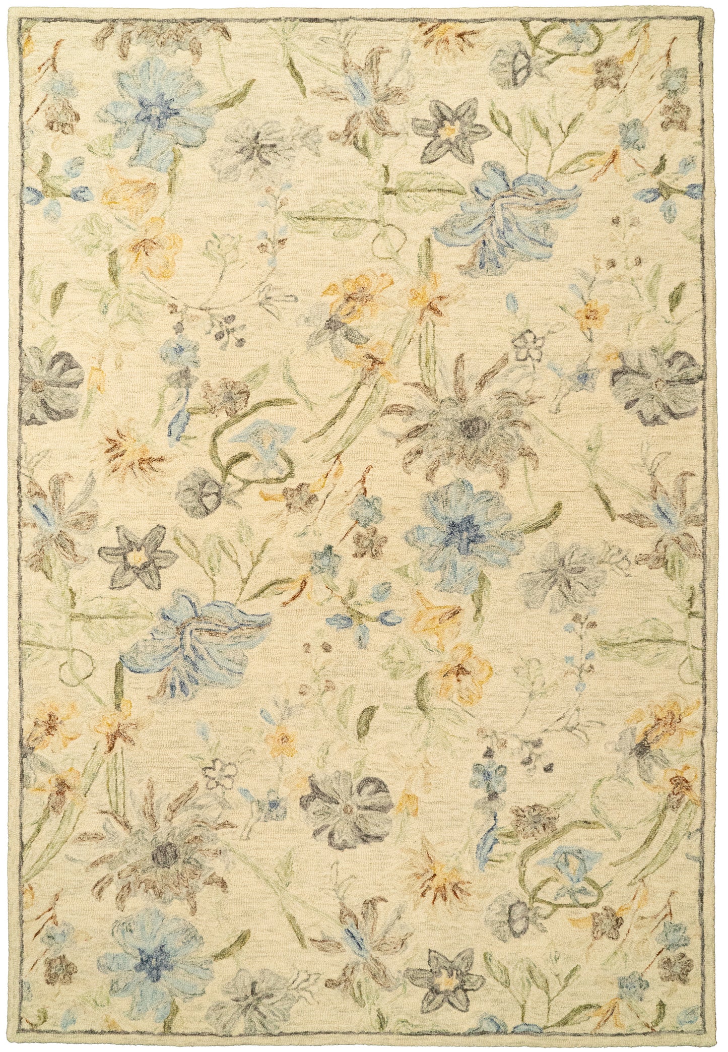 Daisy 9089-199 Ivory/Multi Area Rug