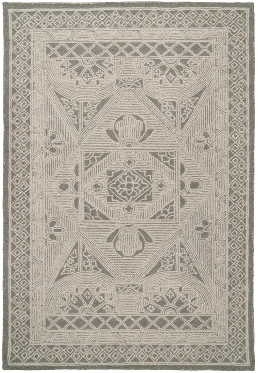 Darcy 1128-135 Ivory/Teal Area Rug