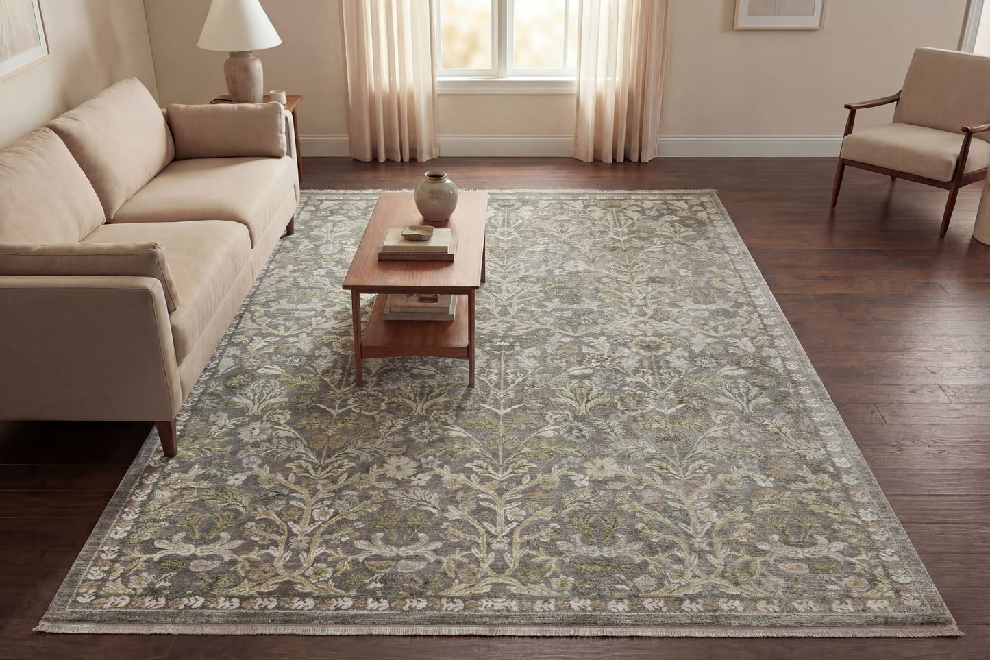 Denali 11622-881 Brown/Beige/Cream Area Rug