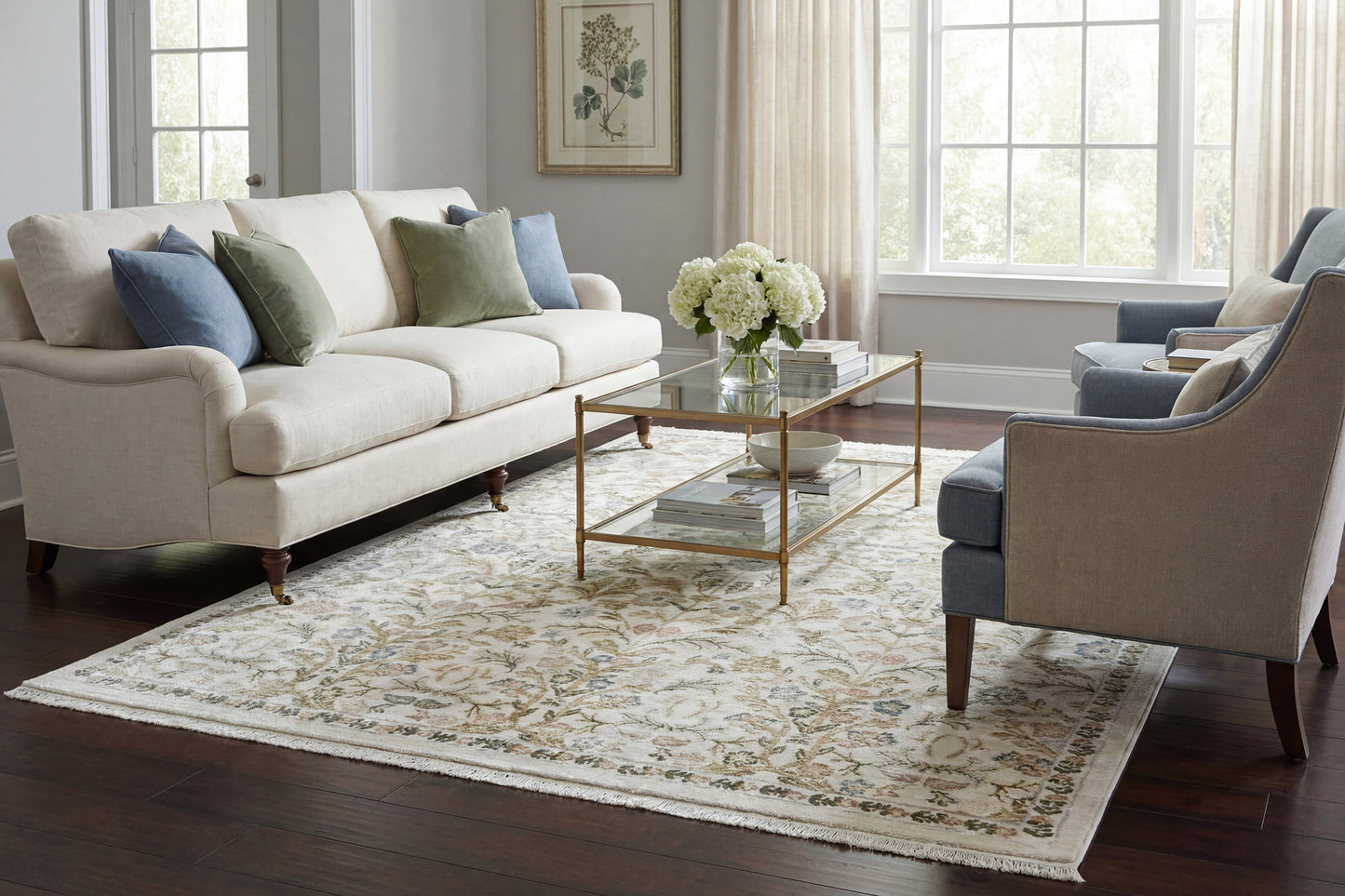 Denali 11622-180 Cream/Beige Area Rug