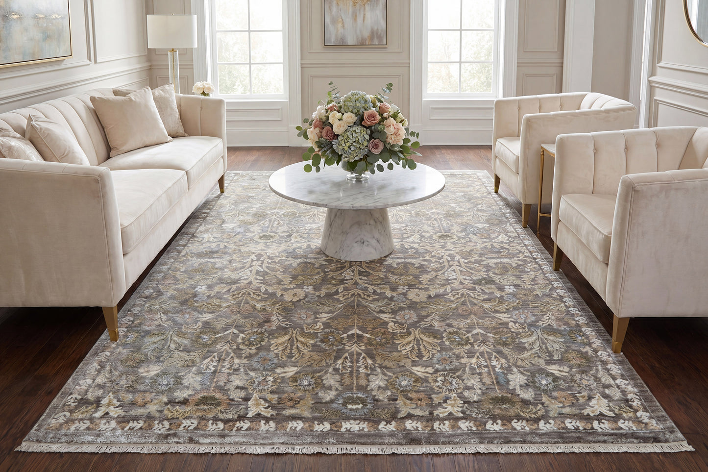 Denali 11622-881 Brown/Beige/Cream Area Rug