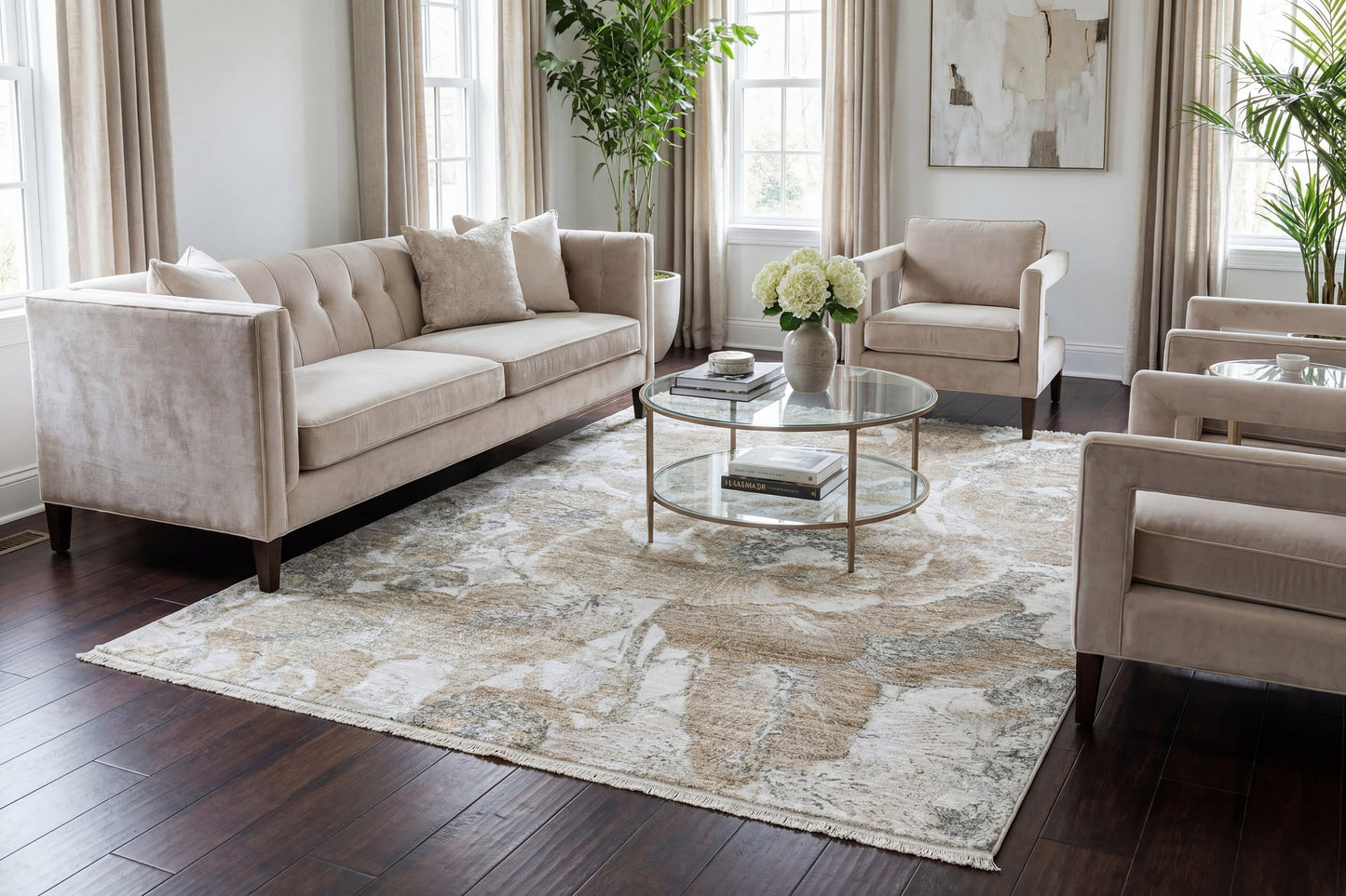 Denali 11631-189 Cream/Beige/Grey Area Rug