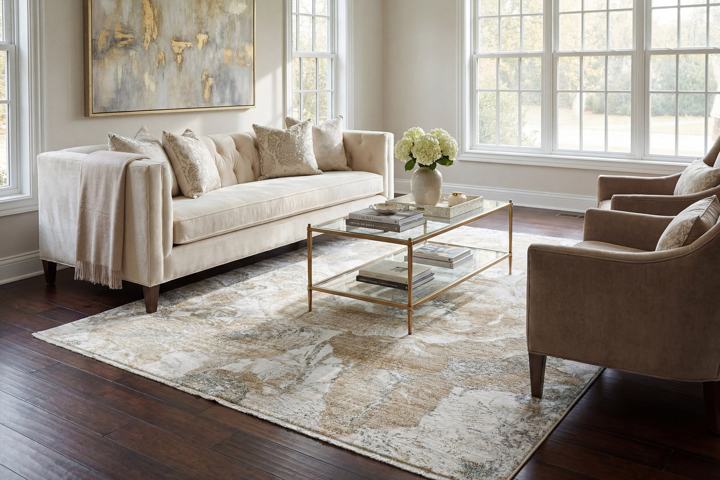 Denali 11631-189 Cream/Beige/Grey Area Rug