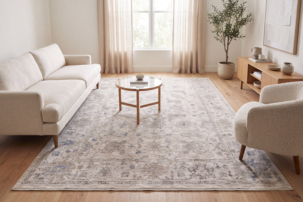 Dharma 12042-180 Ivory/Beige Area Rug
