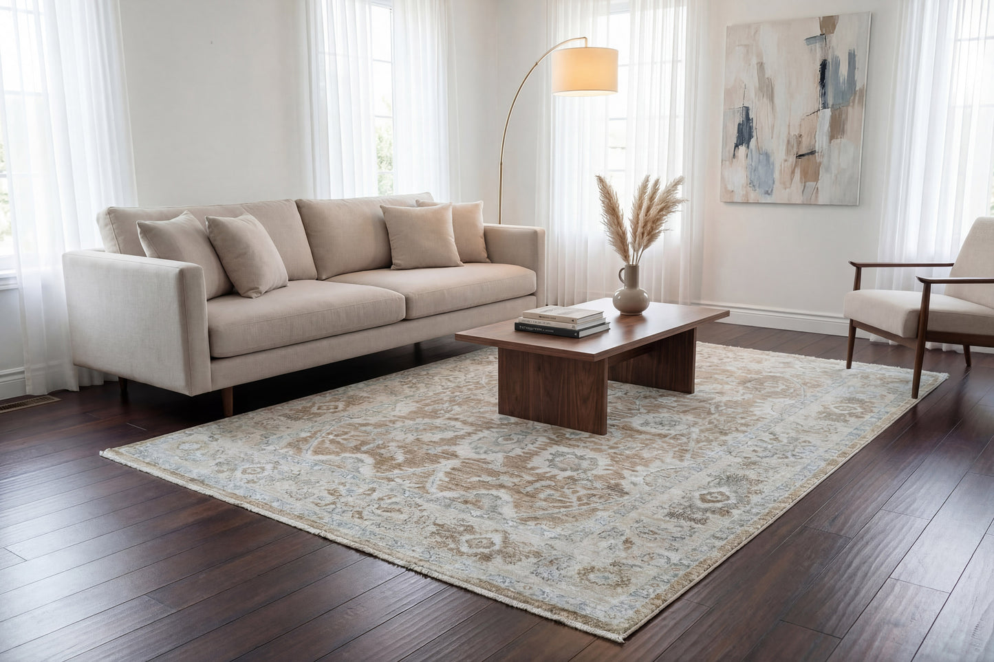 Diamond 10282-178 Cream/Gold/Beige Area Rug