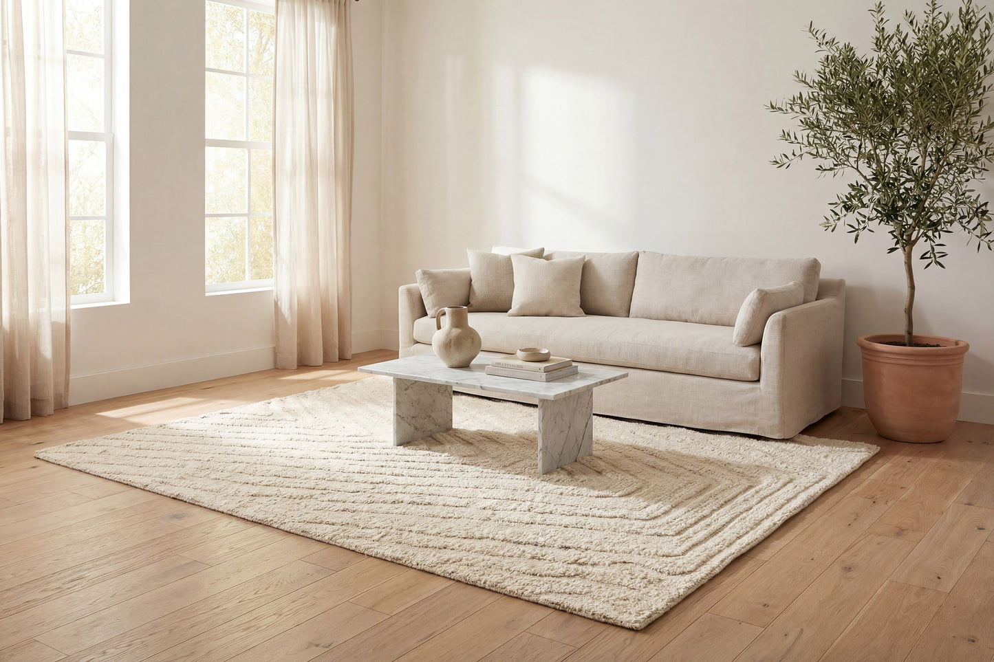 Drift 18751-100 Cream Area Rug