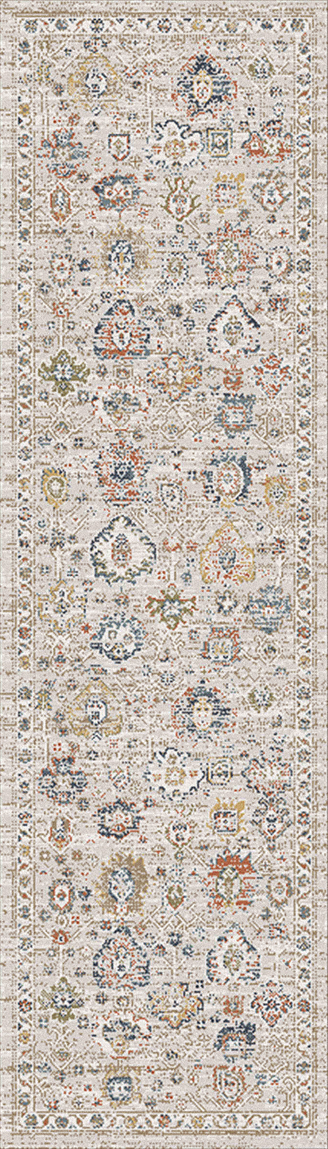 Eclectic 6010-199 Cream/Multi Area Rug