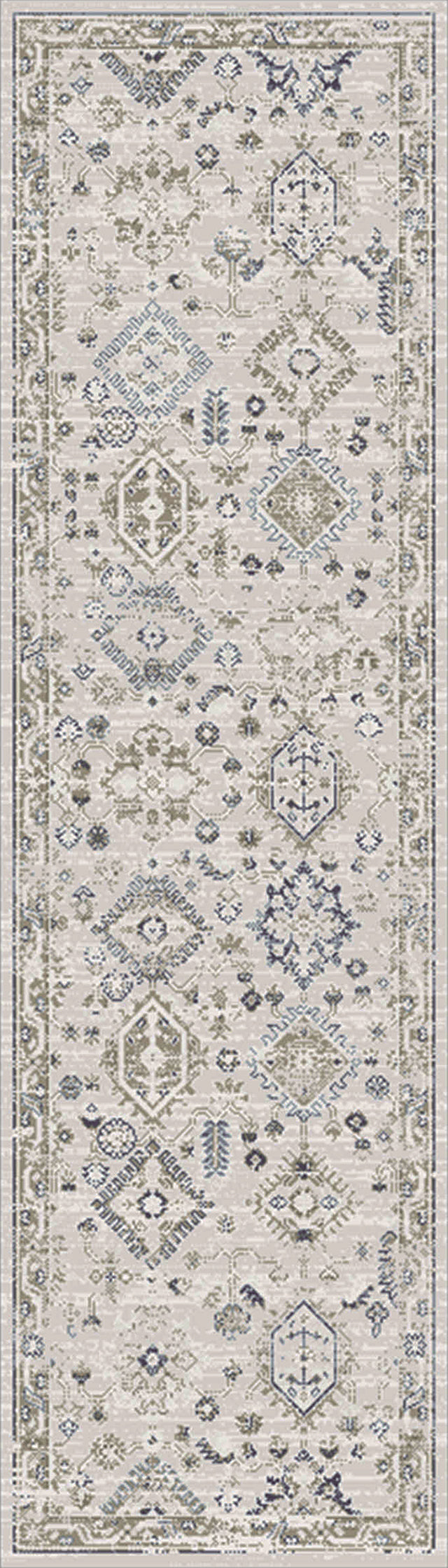 Eclectic 6012-199 Cream/Multi Area Rug