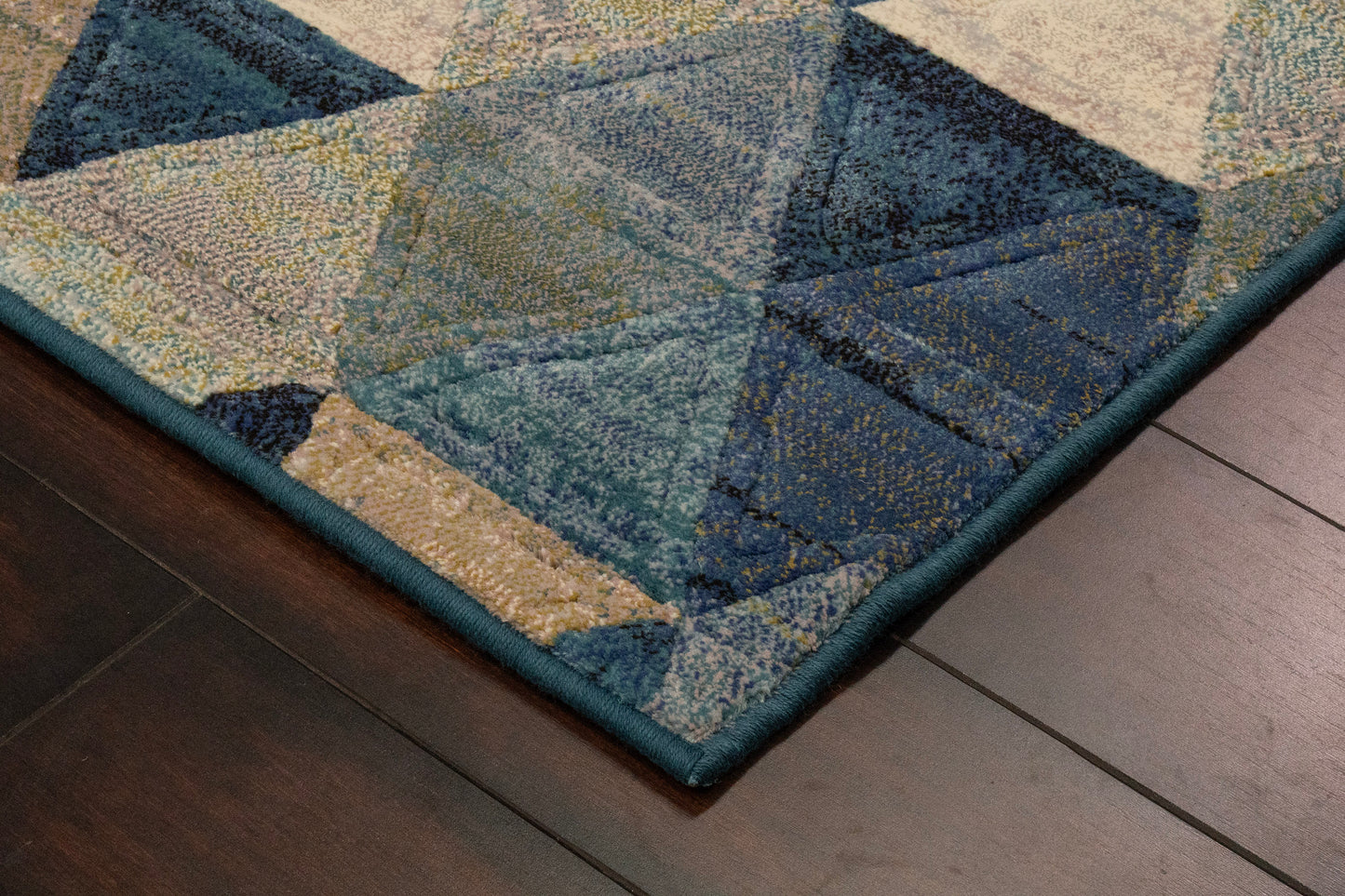 Eclipse 63263-5161 Blue/Multi Area Rug