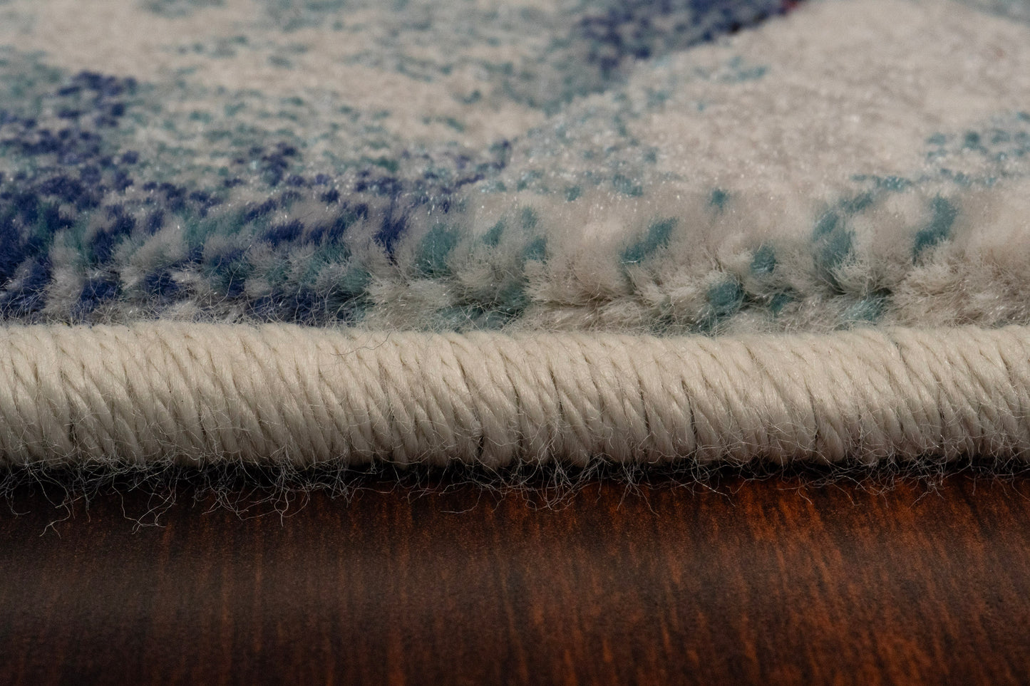 Eclipse 63322-6141 Cream/Blue Area Rug