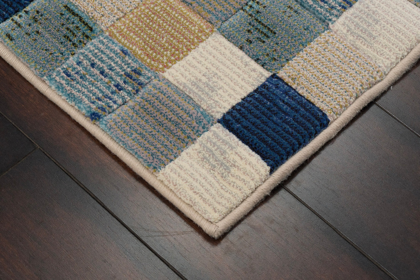 Eclipse 63339-6121 Multi Blue Area Rug