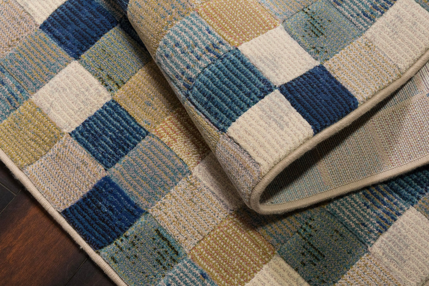 Eclipse 63339-6121 Multi Blue Area Rug