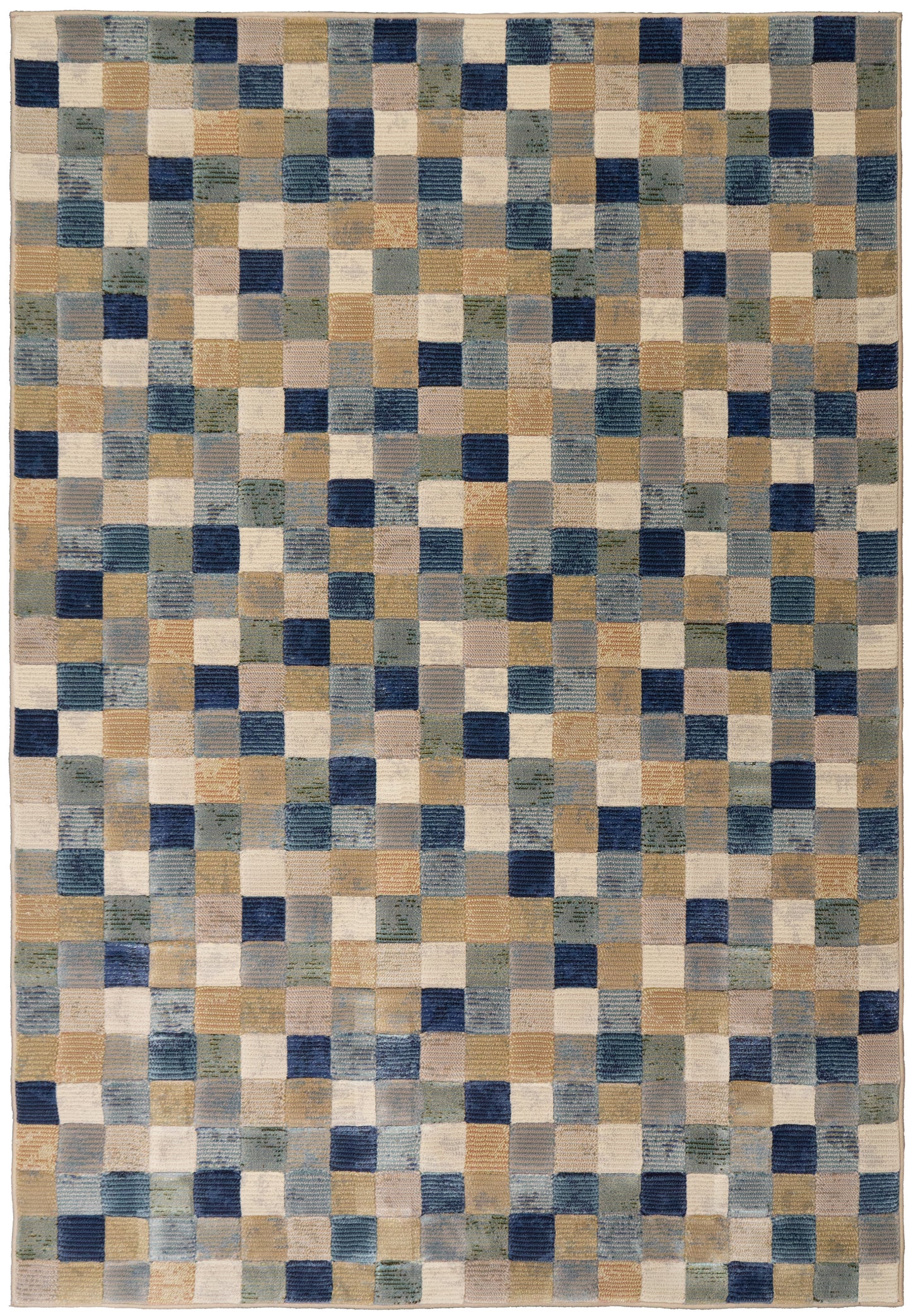 Eclipse 63339-6121 Multi Blue Area Rug