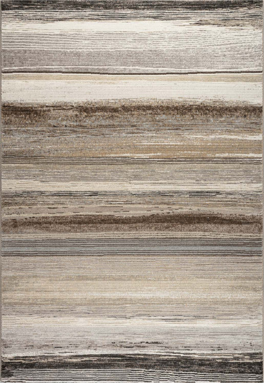 Eclipse 63351-9243 Beige/Brown/Grey Area Rug