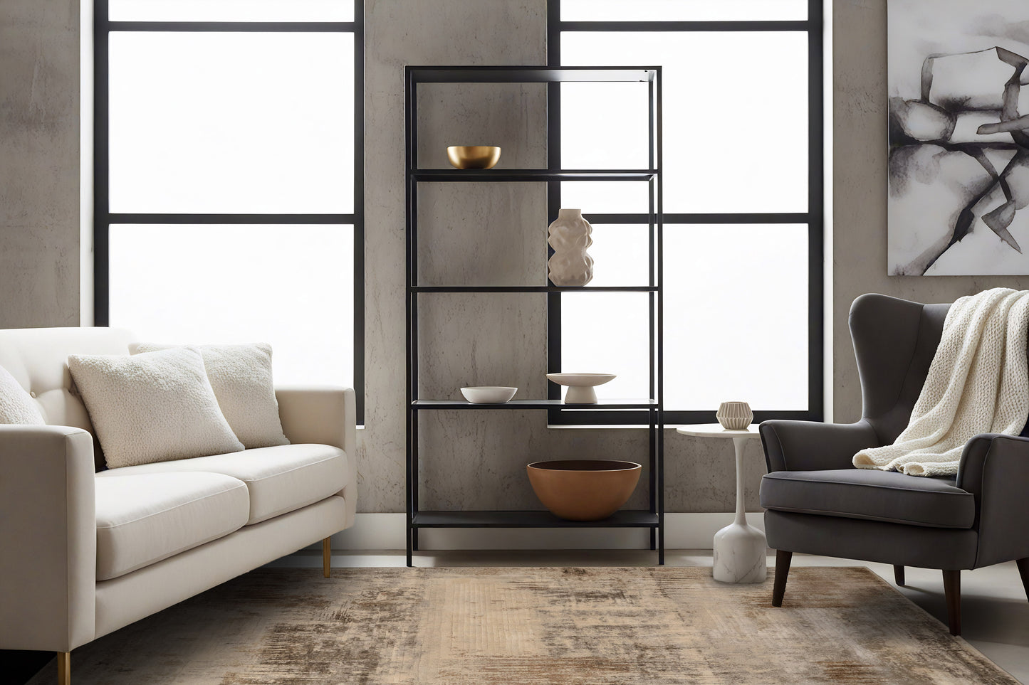 Eclipse 63393-6282 Beige Area Rug