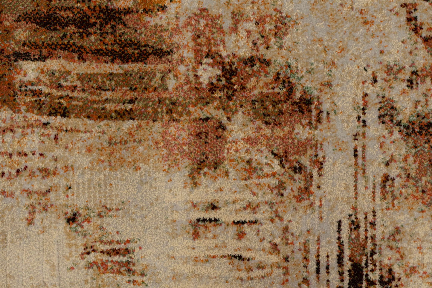 Eclipse 63393-6474 Beige/Rust Area Rug