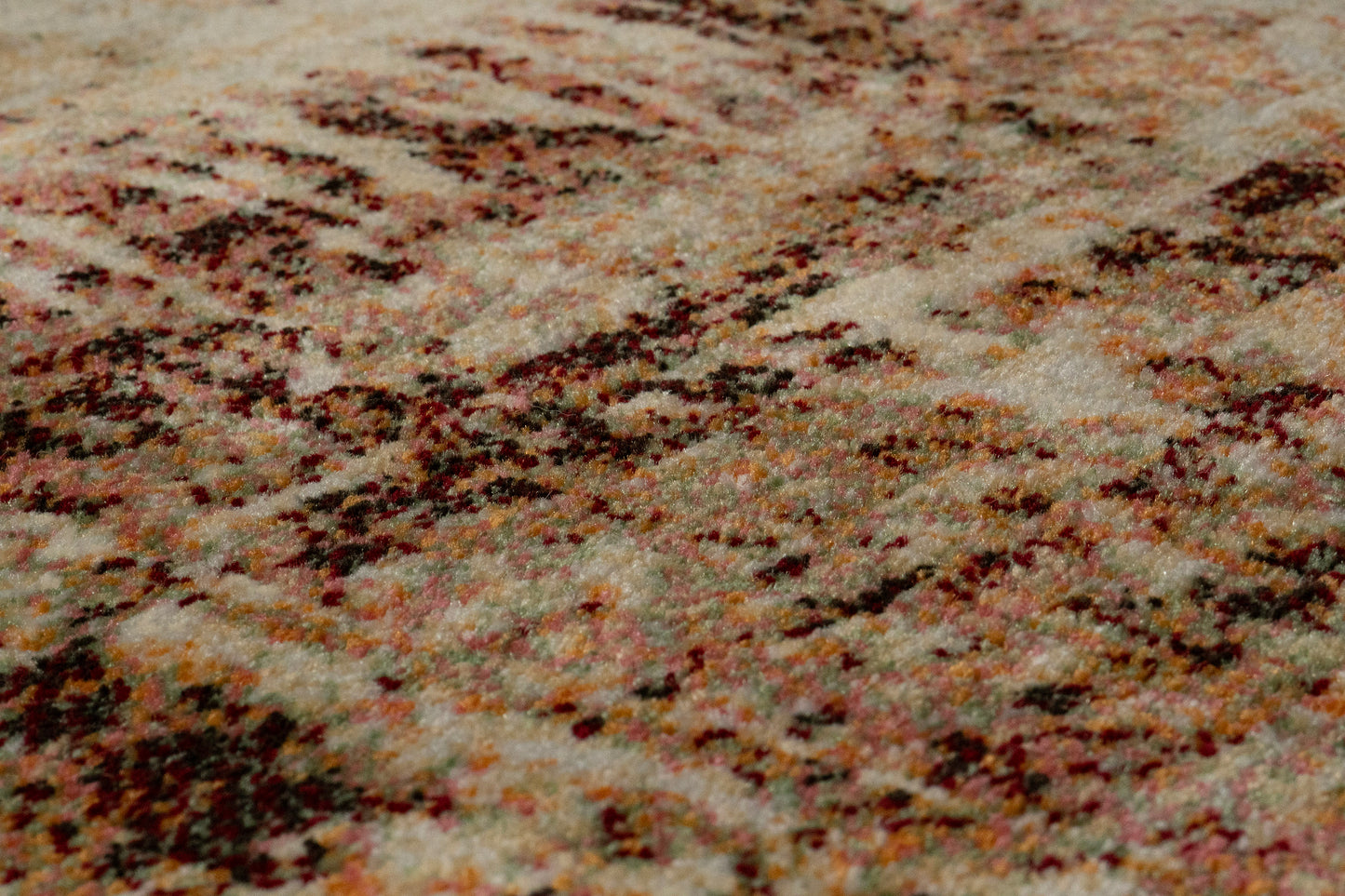 Eclipse 63393-6474 Beige/Rust Area Rug