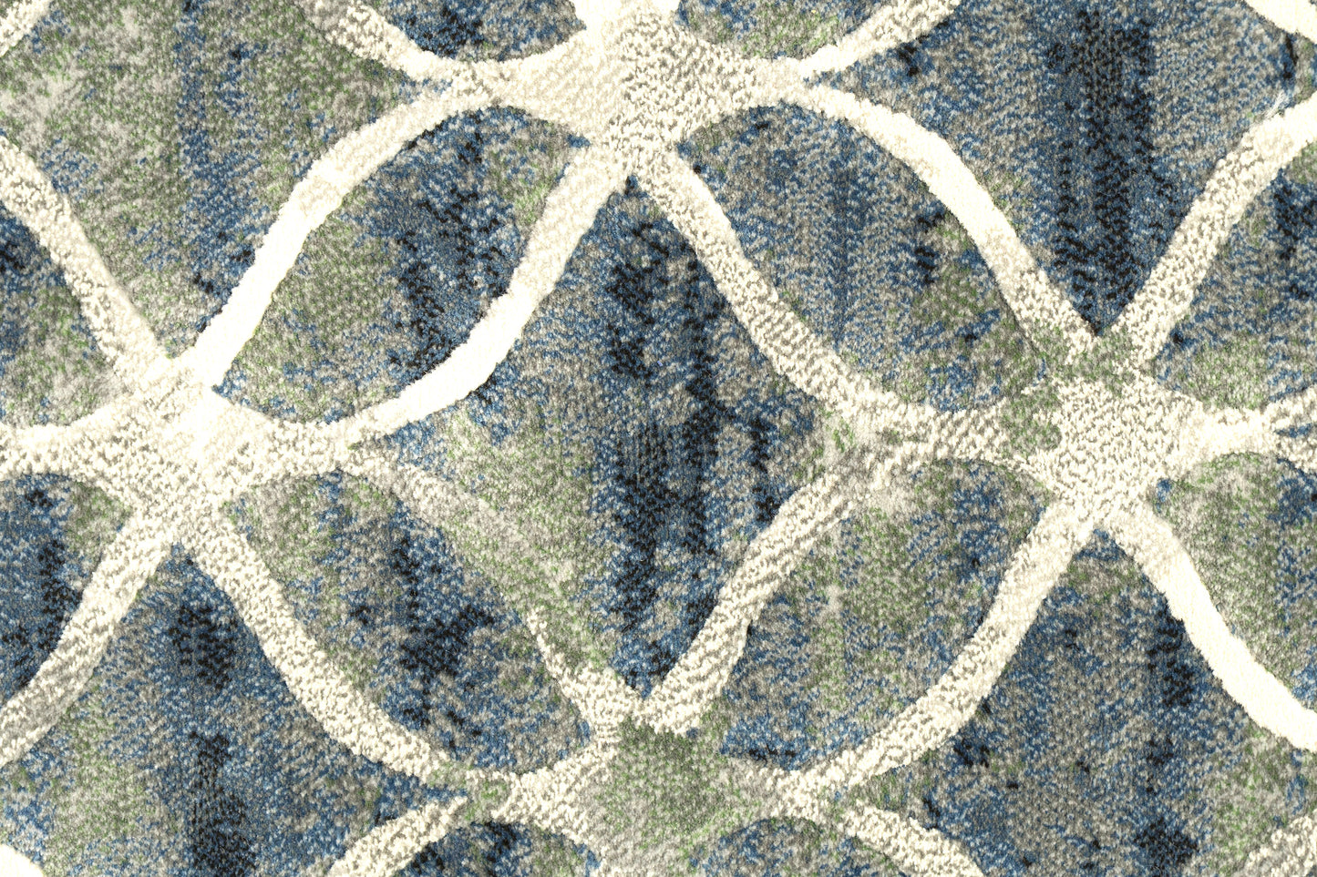 Eclipse 63396-5666 Blue Area Rug